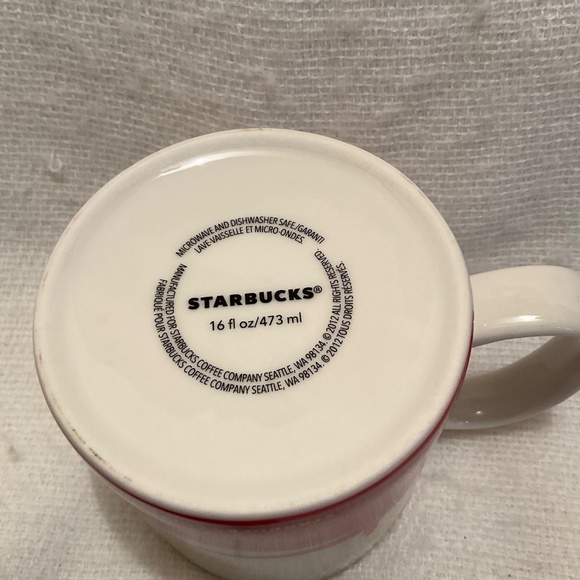 Starbucks Ohio Collector Series 2012 Coffee Tea Mug 16oz - Picture 6 of 8